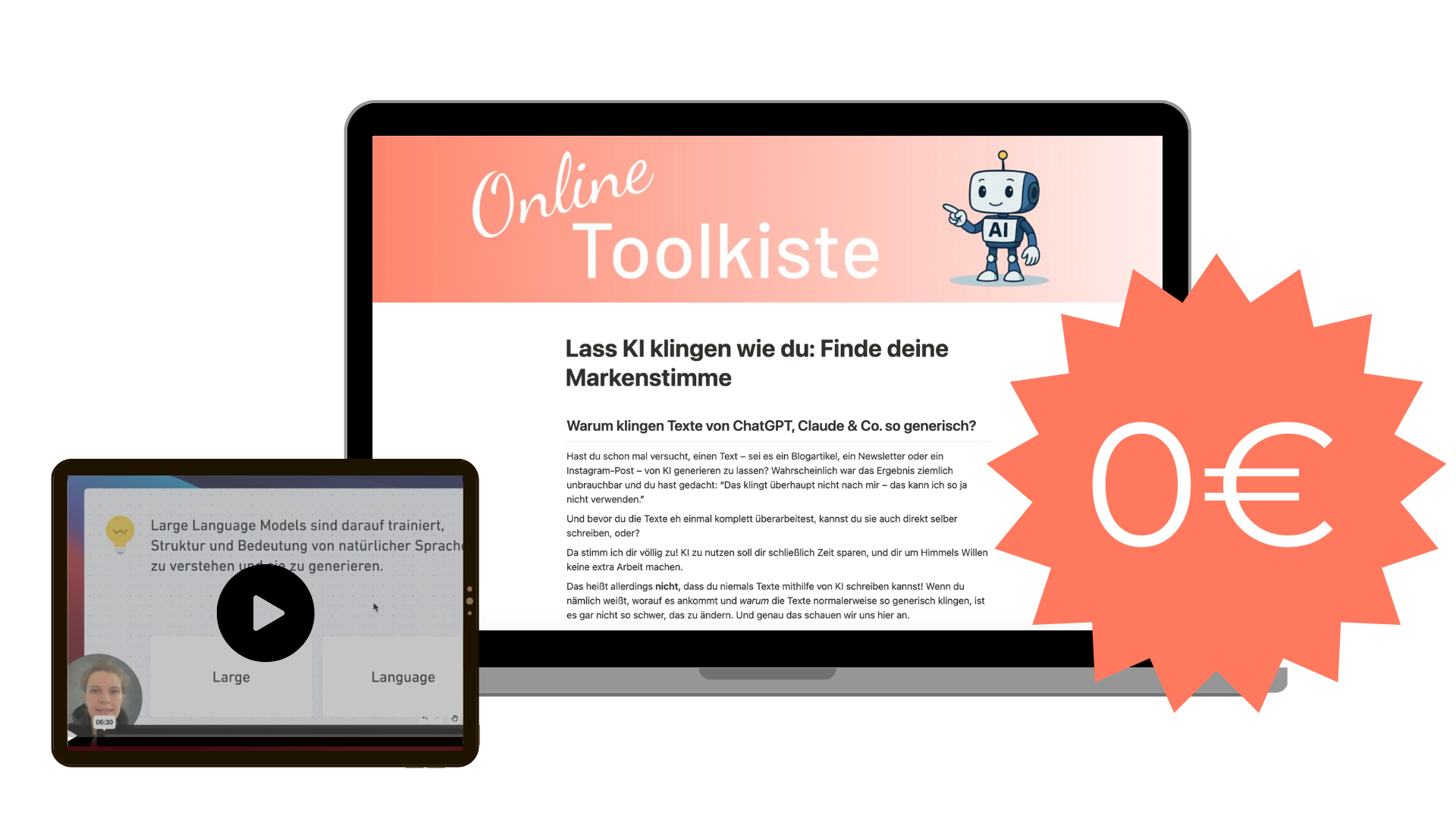 Markenstimme Mockup